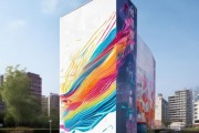 青浦户外广告设计，融合与活力