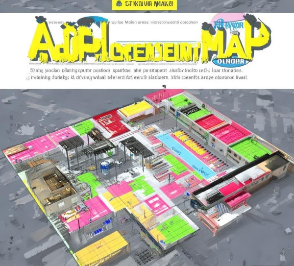 广告位置规划图，让品牌在商场的 Everywhere